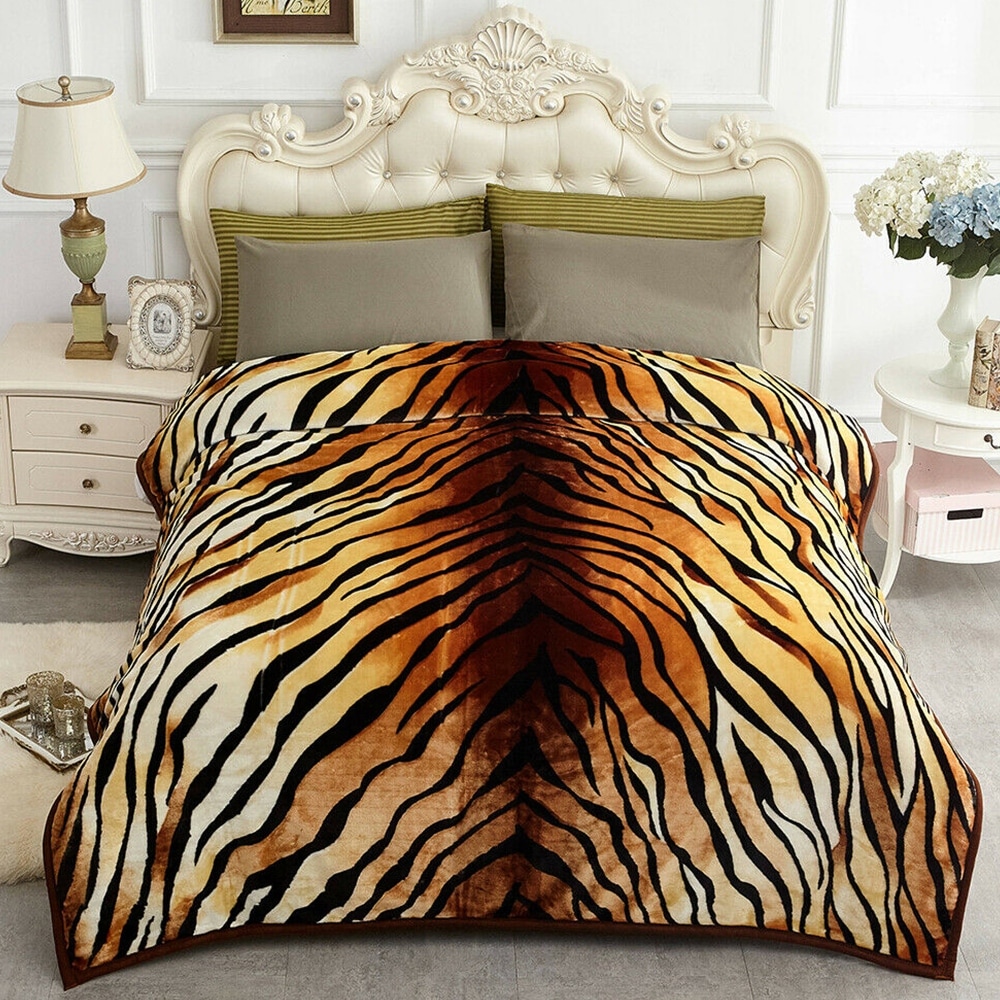 Mink blanket tiger online