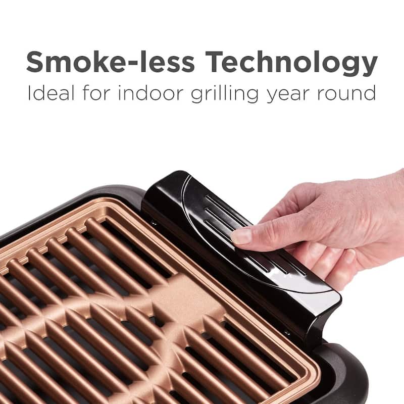 Betty Crocker 10 x 15" indoor grill with removable grill plate