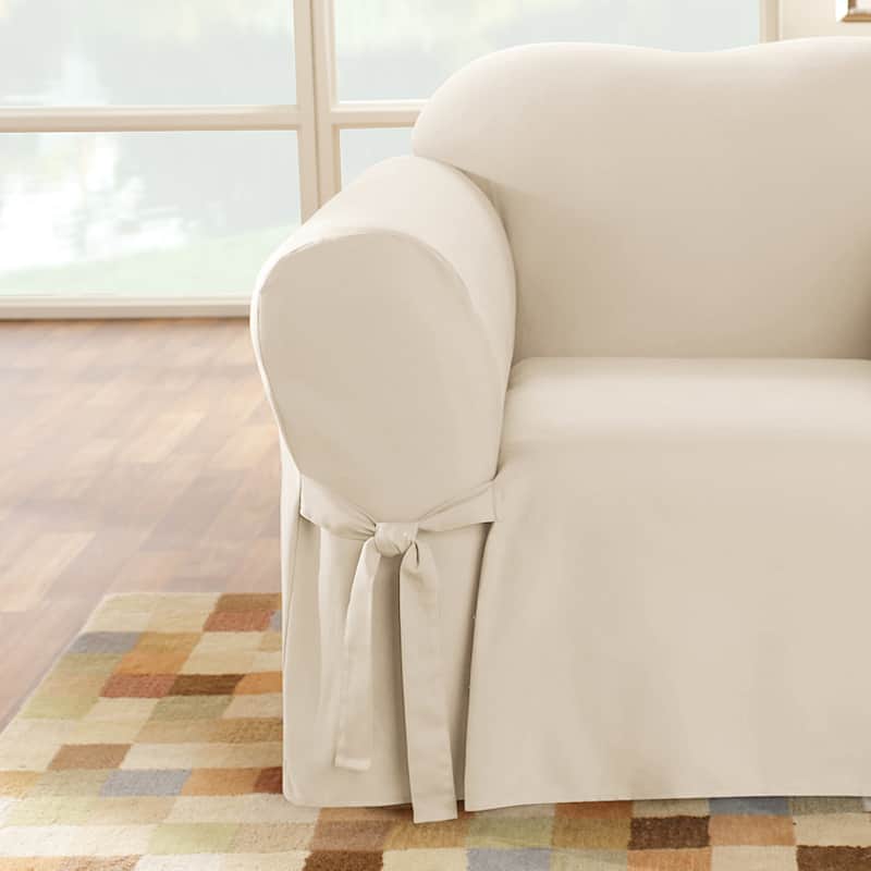 SureFit Duck 1 Piece Chair Slipcover