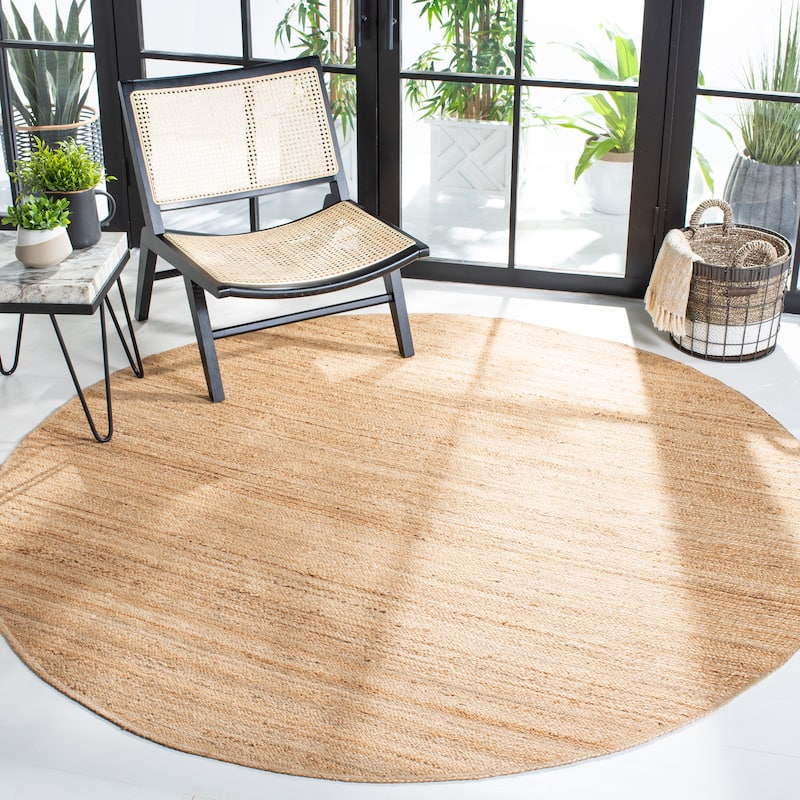 SAFAVIEH Natural Fiber Fleeta Jute Rug - 3' Round - Natural