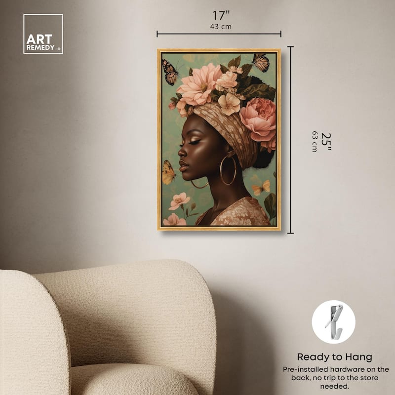Dream Butterfly Passion Canvas by Art Remedy