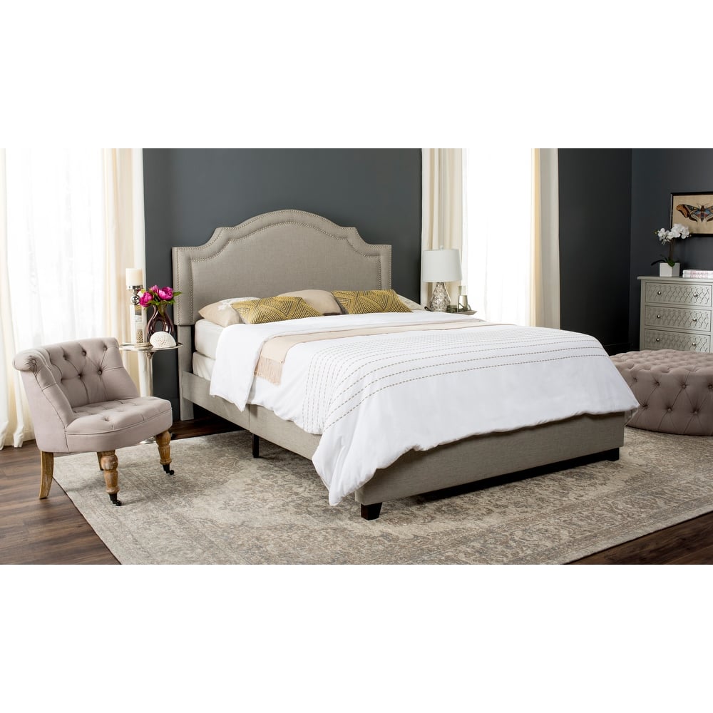 SAFAVIEH Dotty Upholstered Bed