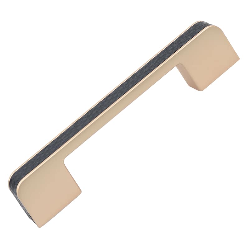 3-3/4 in. Center Embossed Leather Strip Pulls(Pack of 10)