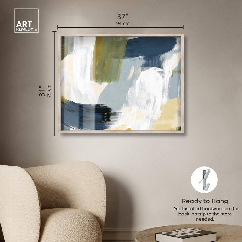 Moss Layers II Shadowbox by Art Remedy