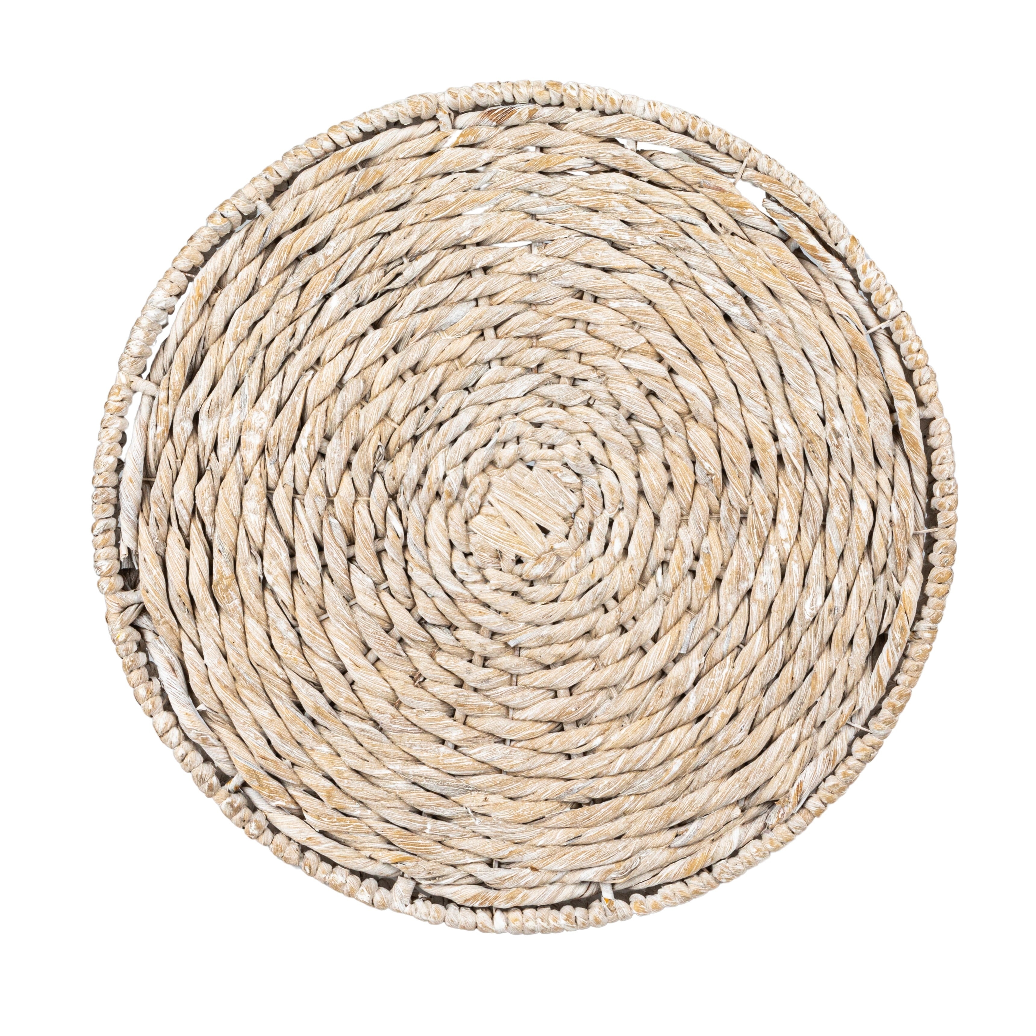 正規品 PERFORMAX Water Hyacinth Table Hand-Woven Water Hyacinth Table - On Sale - Overstock - 31638139