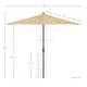 preview thumbnail 50 of 143, North Bend 9-foot Round Auto-tilt, Bronze Finish, Sunbrella Patio Umbrella by Havenside Home
