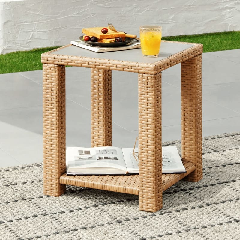Option Light Brown Wicker