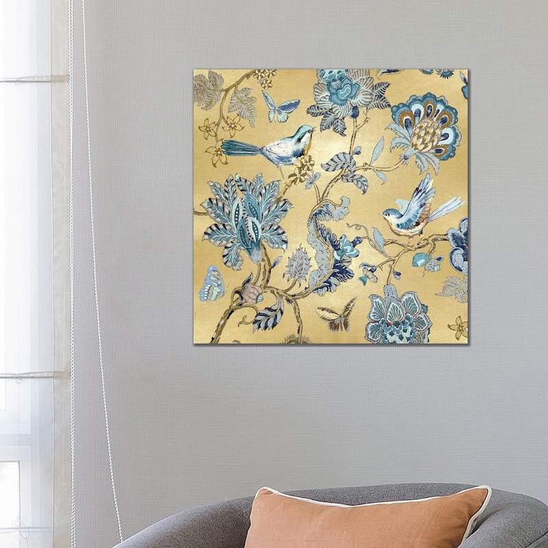 iCanvas "Passing Thru II On Gold" by Renee Campbell Canvas Print - 26x26x1.5