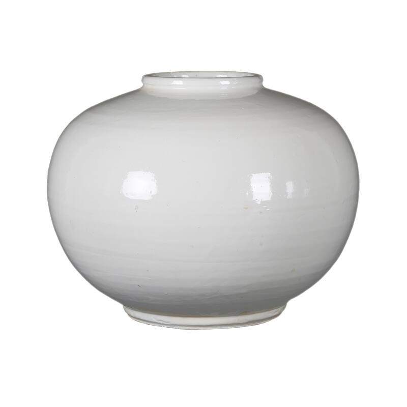 Artissance 10" Creamy White Round Pot - 13.3" L x 13.3" W x 10.2" H
