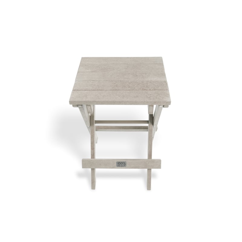 San Juan Fully Assembled All-Weather Recycled HDPE Outdoor Folding Bistro table