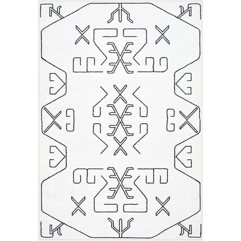 Livabliss Traditional Lavable Tribal Washable Area Rug