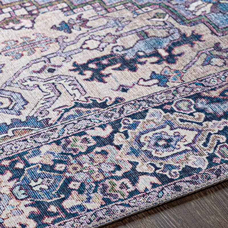 Artistic Weavers Adenia Vintage Medallion Printed Area Rug