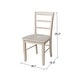 preview thumbnail 120 of 128, International Concepts Solid Wood Madrid Ladderback Chairs, Set of 2 - N/A