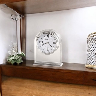 Howard Miller Optica Modern Glam Sleek Table Clock