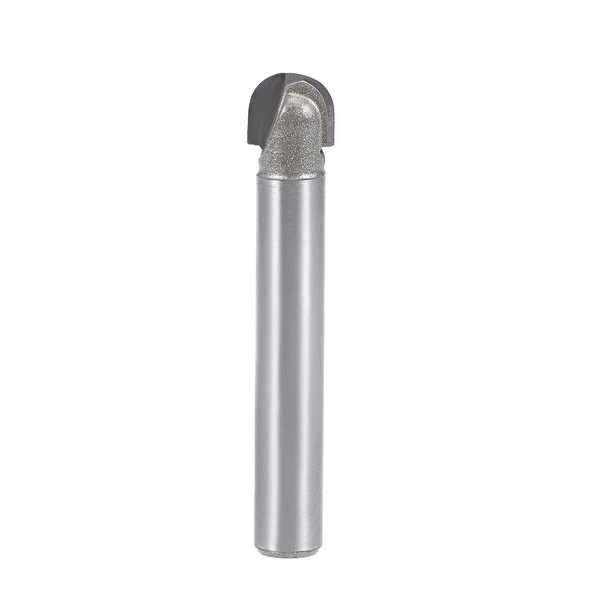 Router Bit 1/4 Shank 5/16 inch Core Box 2 Flutes Carbide Tip for Carpentry