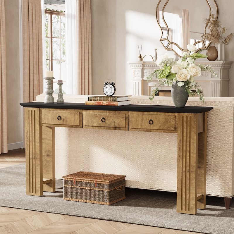 Console Table with Drawers
