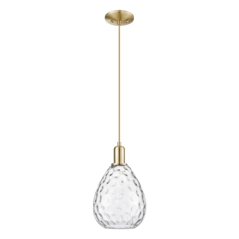 Innovations Lighting Endless Possibilities Arcadia - Waverly - 1 Light 8" Cord Hung Mini Pendant - Champagne Bronze