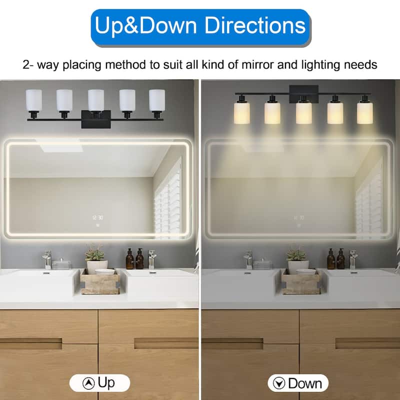 5-Light Bathroom Vanity Light