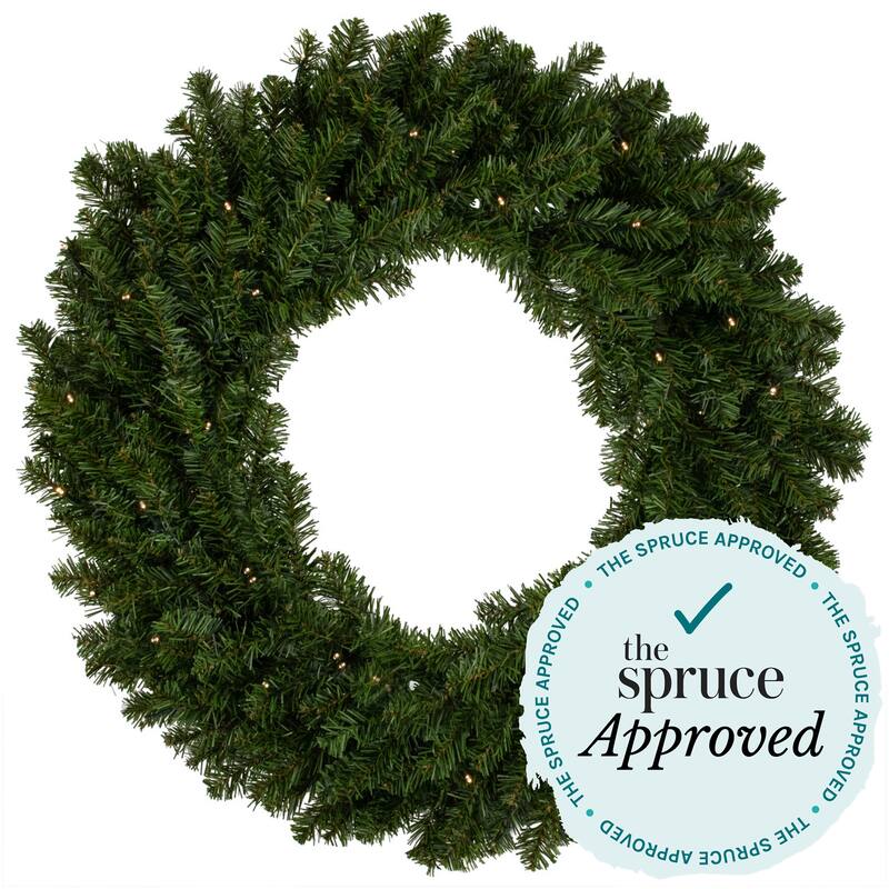 Canadian Pine Mini Artificial Christmas Wreath - 12" - Unlit