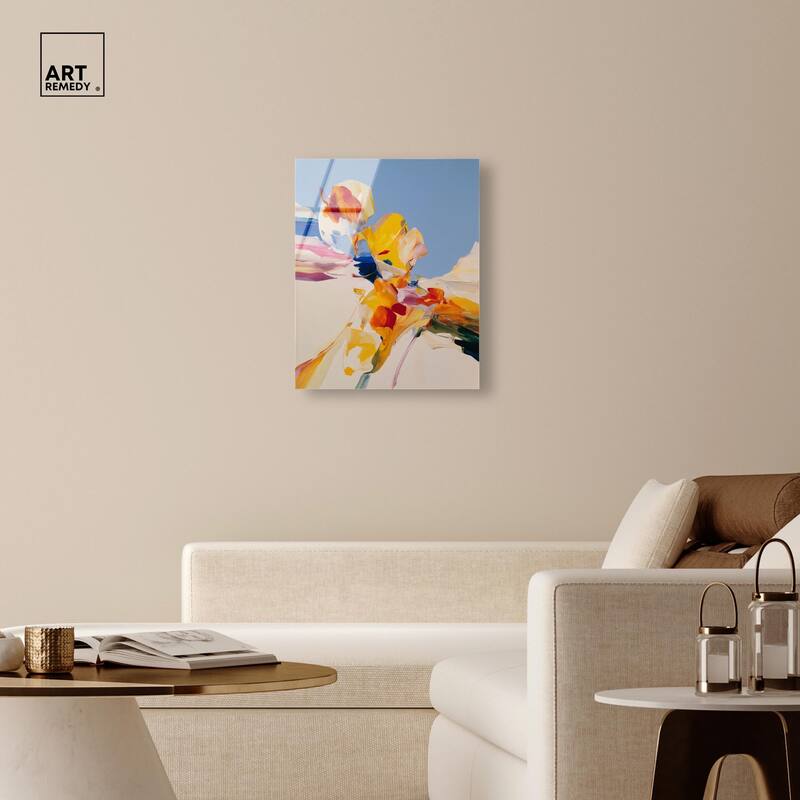 Flippant Bloom II Acrylic by Art Remedy, Ready to Hang