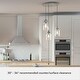 preview thumbnail 15 of 16, Hunter Devon Park 3-Light Round Cluster Pendant - Kitchen Island, Dining Room, Entry - Farmhouse, Rustic