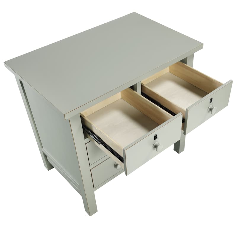 Gavello 4-drawer Storage Nightstand by Greyson Living