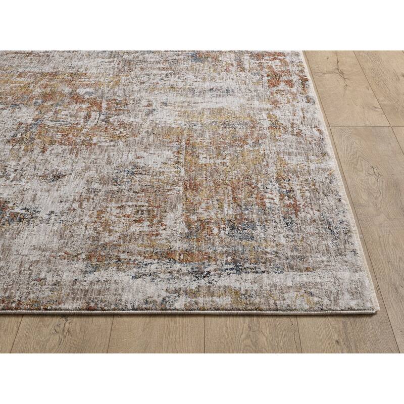 Domani Opulence Distressed In Nature Area Rug