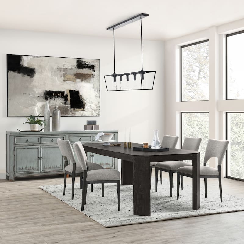 Classic Home Mitchel Upholstered Dining Chair (Set of 2)