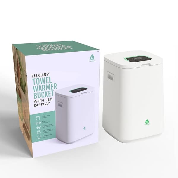 slide 2 of 3, Pursonic PCPS600 Luxury Towel Warmer - White - 23-litre capacity 23-litre capacity