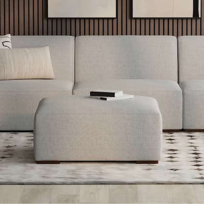 WYNDENHALL Biggs Ottoman Fully Assembled