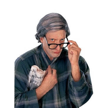 old man wig costume