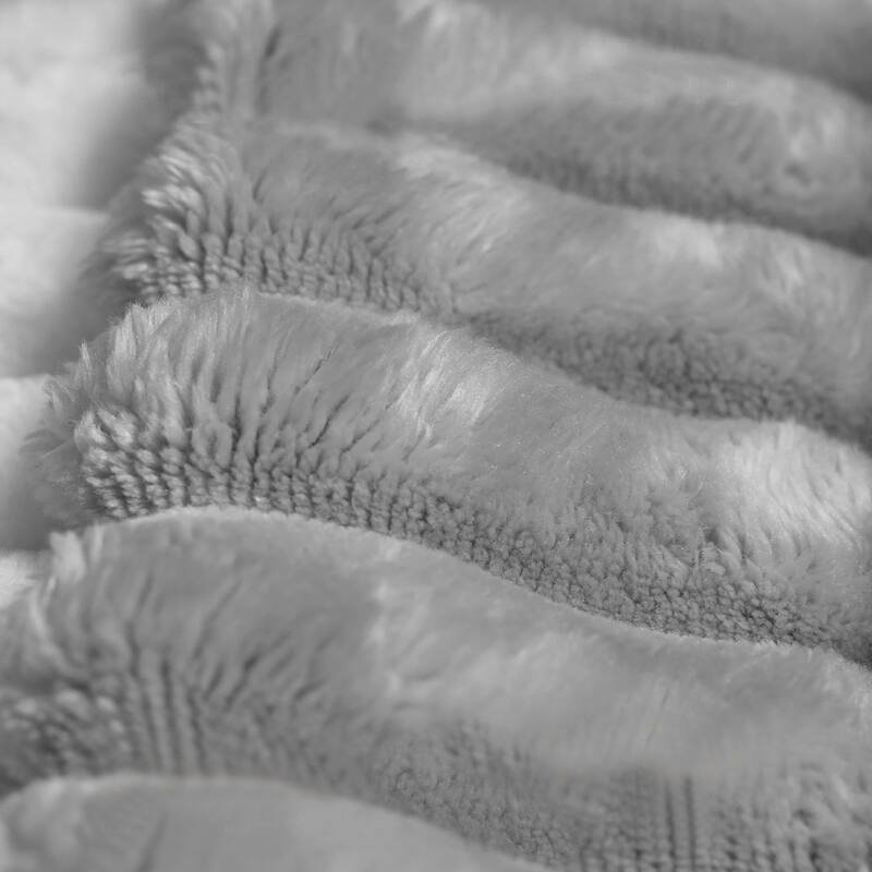 U Shaped Modular Sectional Sofa with Ottoman & Chaise, Corduroy Upholstered Boneless Couch, Corner Deep Seat Compressed Sofa