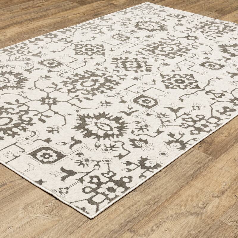 Style Haven Ingram Traditional Borderless Two-Tone Area Rug