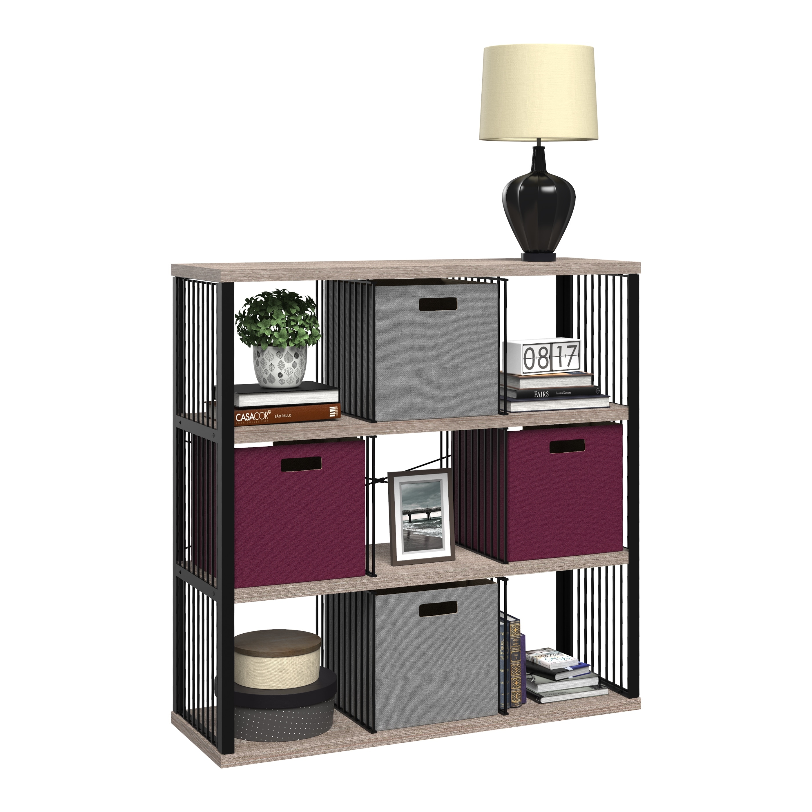 ClosetMaid Steel Frame 9 Cube Organizer