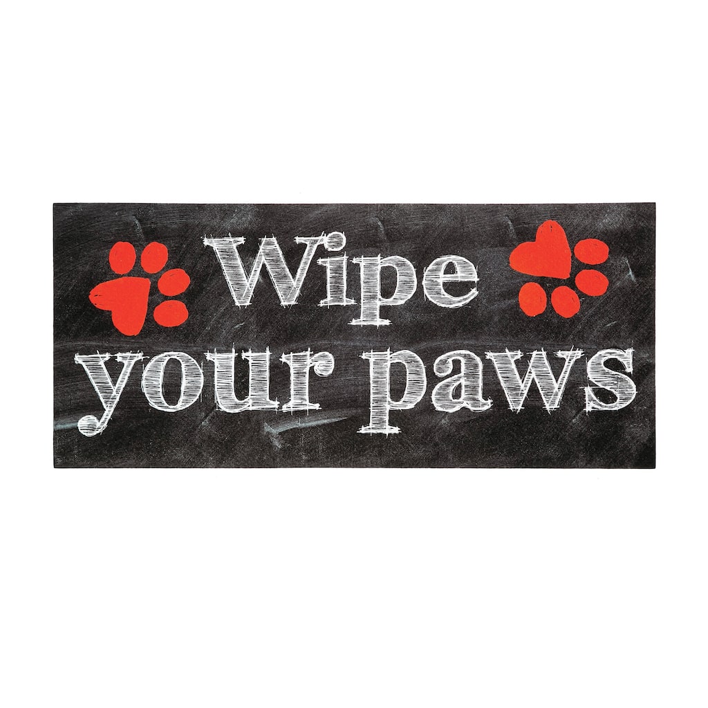 22 in. x 10 in. Wipe Your Paws Sassafras Switch Mat