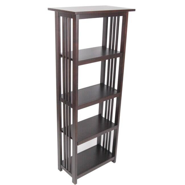 Boutwell Classic Mission 4-shelf 60-inch H Bookcase