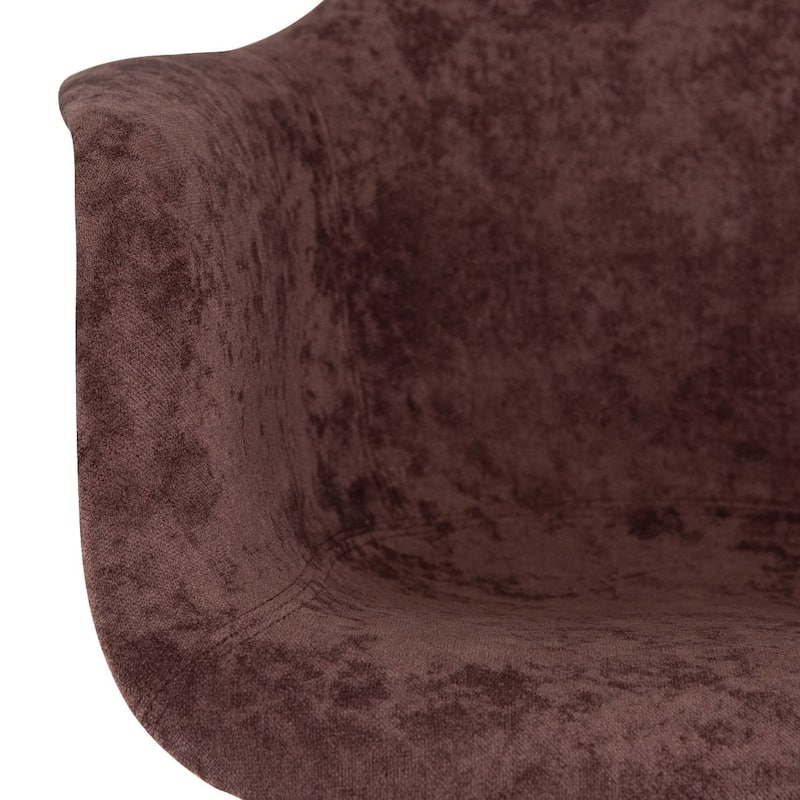 Wilson Contemporary Modern Velvet Rocker Chair - Nursery Rocking Accent Chair for Home Living Room Bedroom Patio
