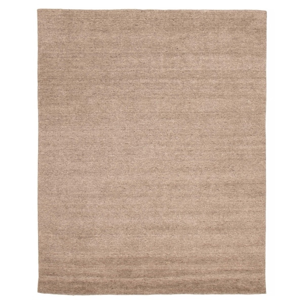 slide 2 of 9, ECARPETGALLERY Hand-knotted Kashkuli Gabbeh Taupe Wool Rug - 8'1 x 10'1 Taupe - 8'1 x 10'1
