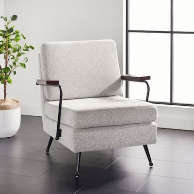 SAFAVIEH Leda Arm Chair - 26" W x 29" D x 32" H - 26Wx29Dx32H