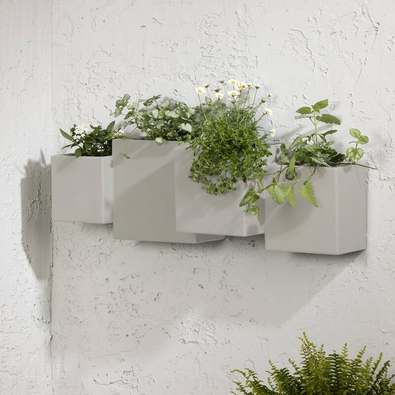 South Shore Dalya Outdoor Wall Planter - Set of 2