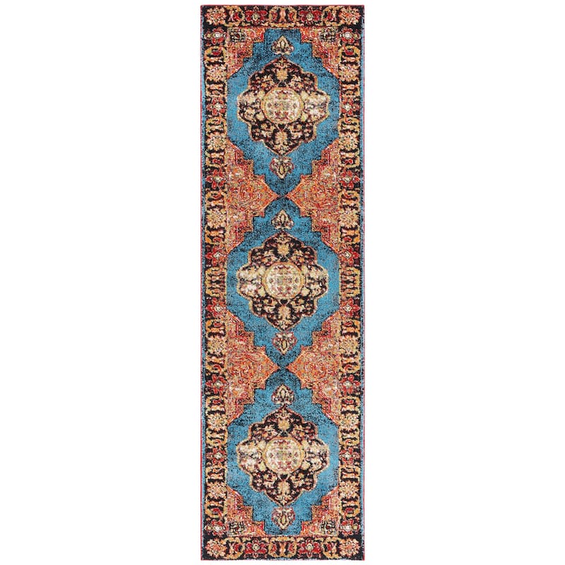 SAFAVIEH Vintage Hamadan Ismay Oriental Distressed Rug