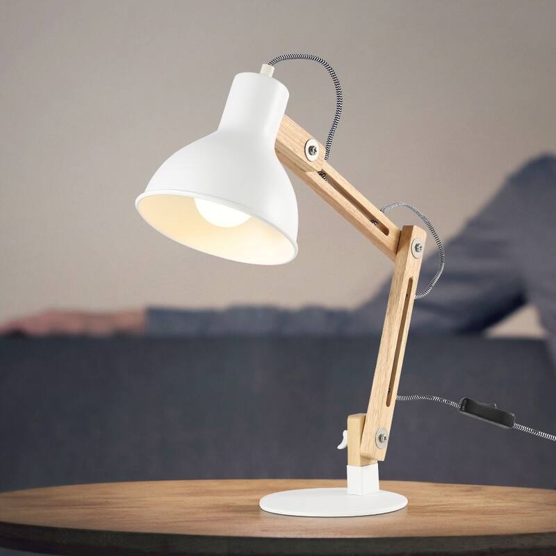 Light Society Galvan LED Task Table Lamp, LED Bulb Included
