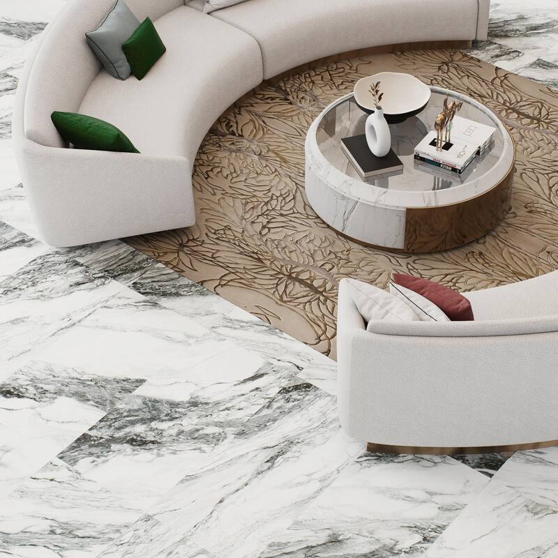 Merola Tile Touche Zebre 23-1/2" x 47-1/8" Porcelain Floor and Wall Tile