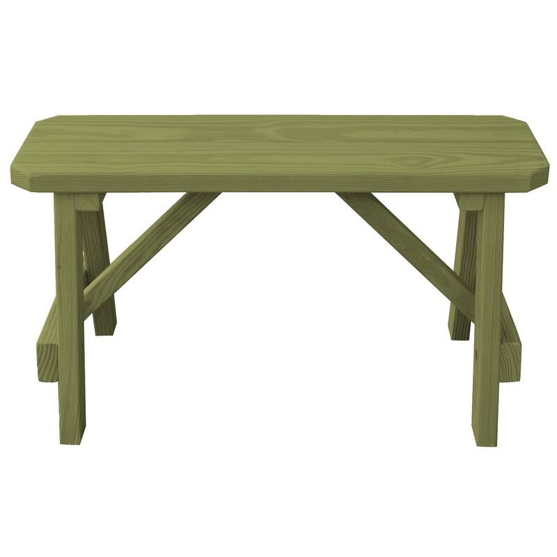 Pressure Treated Pine 3' Traditional Bench