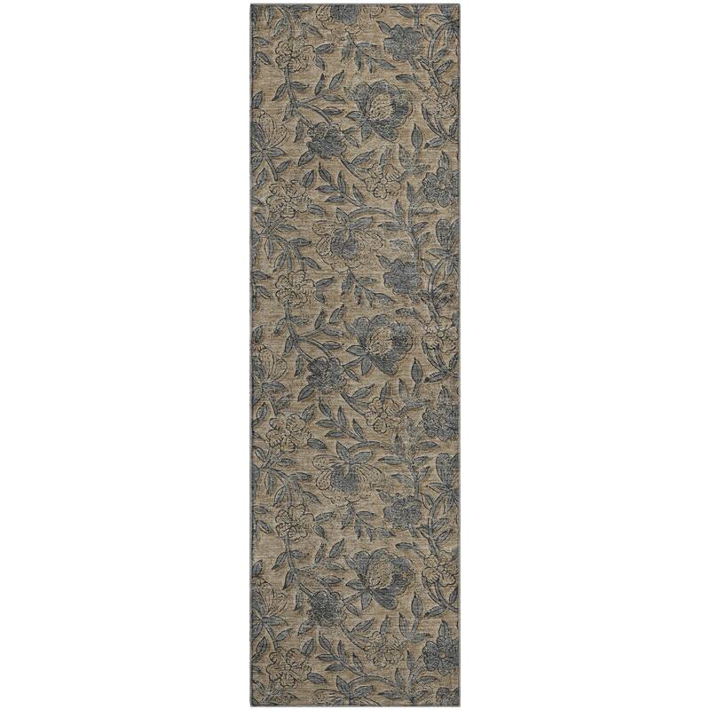 Premium Washable Super Soft Floral Mayfield Rug