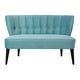 preview thumbnail 16 of 47, Becca Performance Fabric Channel Tufted Settee by Jennifer Taylor Home