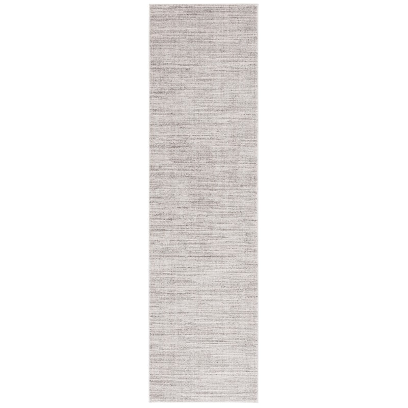 SAFAVIEH Dune Pembe Contemporary Solid Rug - 2' 2" x 8' - Grey/Grey - Runner