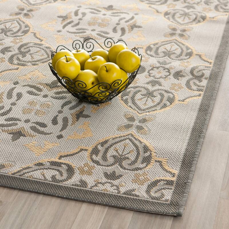 SAFAVIEH Courtyard Ragnhild Indoor/ Outdoor Waterproof Patio Backyard Rug