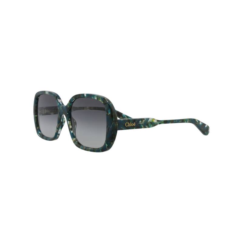 Chloé Square-Frame Recycled Acetate Sunglasses