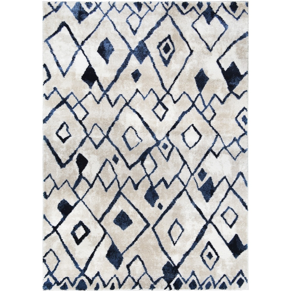 Pacific Sputnik Contemporary Area Rug